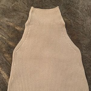 Madewell Mock Neck Sleeveless Sweater XS
